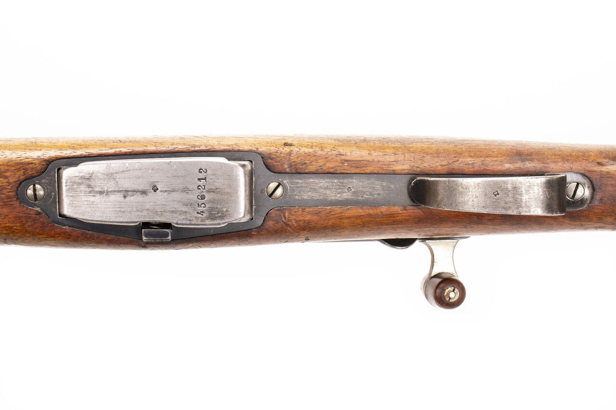 Swiss G1911 7.5x55mm Straight Pull Rifle 30.79" Barrel -  Matching Serial Number, Good Condition, Charging Handle Knob Cracked/Broken - C&R Eligible