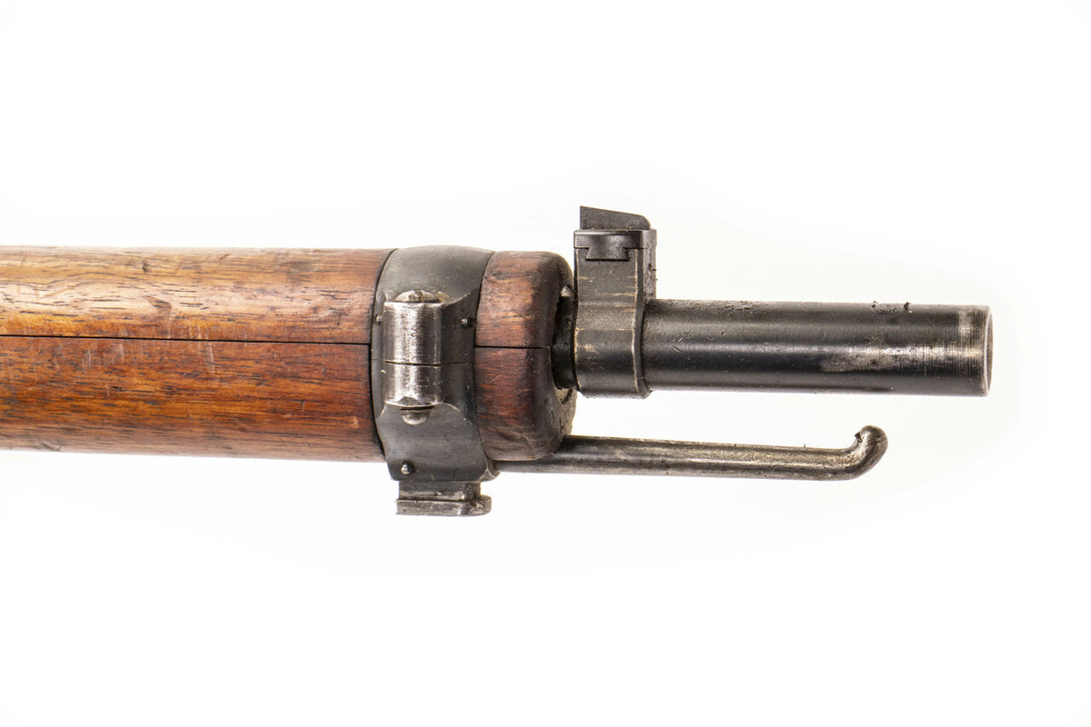 Swiss G1911 7.5x55mm Straight Pull Rifle 30.79" Barrel -  Matching Serial Number, Good Condition, Charging Handle Knob Cracked/Broken - C&R Eligible