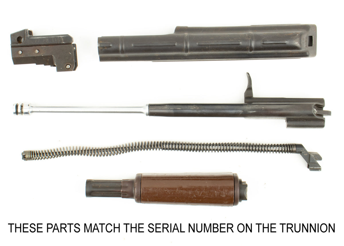 East German MPI KM AK-47 Parts Kit 7.62x39 - Fixed Stock - Matching - Serial FK1158