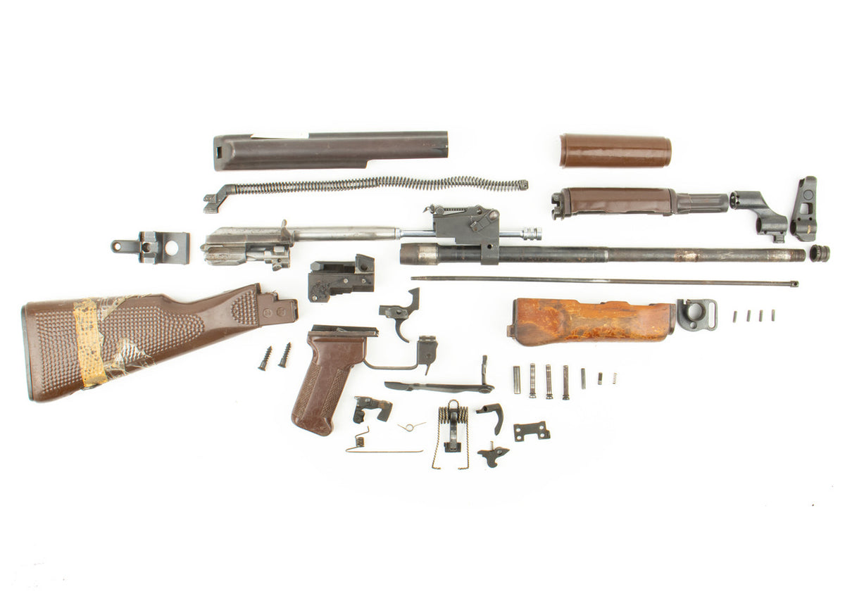 East German MPI KM AK-47 Parts Kit 7.62x39 - Fixed Stock - Non-Matching - Serial D2244