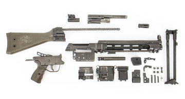 HK21 7.62x51 .308 Caliber Original FMP Parts Kit - New Type B, Demill Cut (Missing Charging Handle Grip)