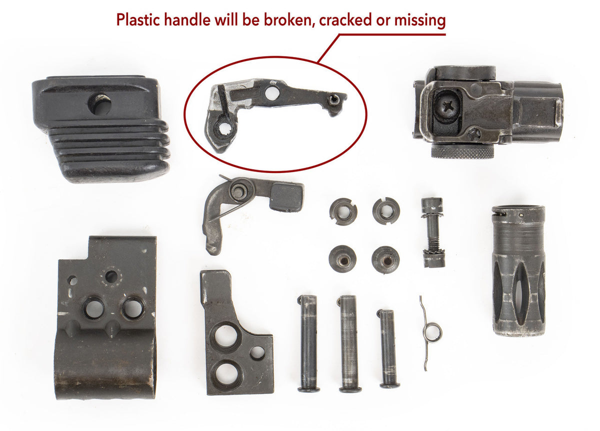 HK21 7.62x51 .308 Caliber Original FMP Parts Kit - New Type B, Demill Cut (Missing Charging Handle Grip)