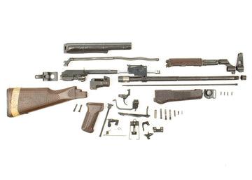 East German MPI KM AK-47 Parts Kit 7.62x39 - Fixed Stock - Non-Matching - Serial KU3017