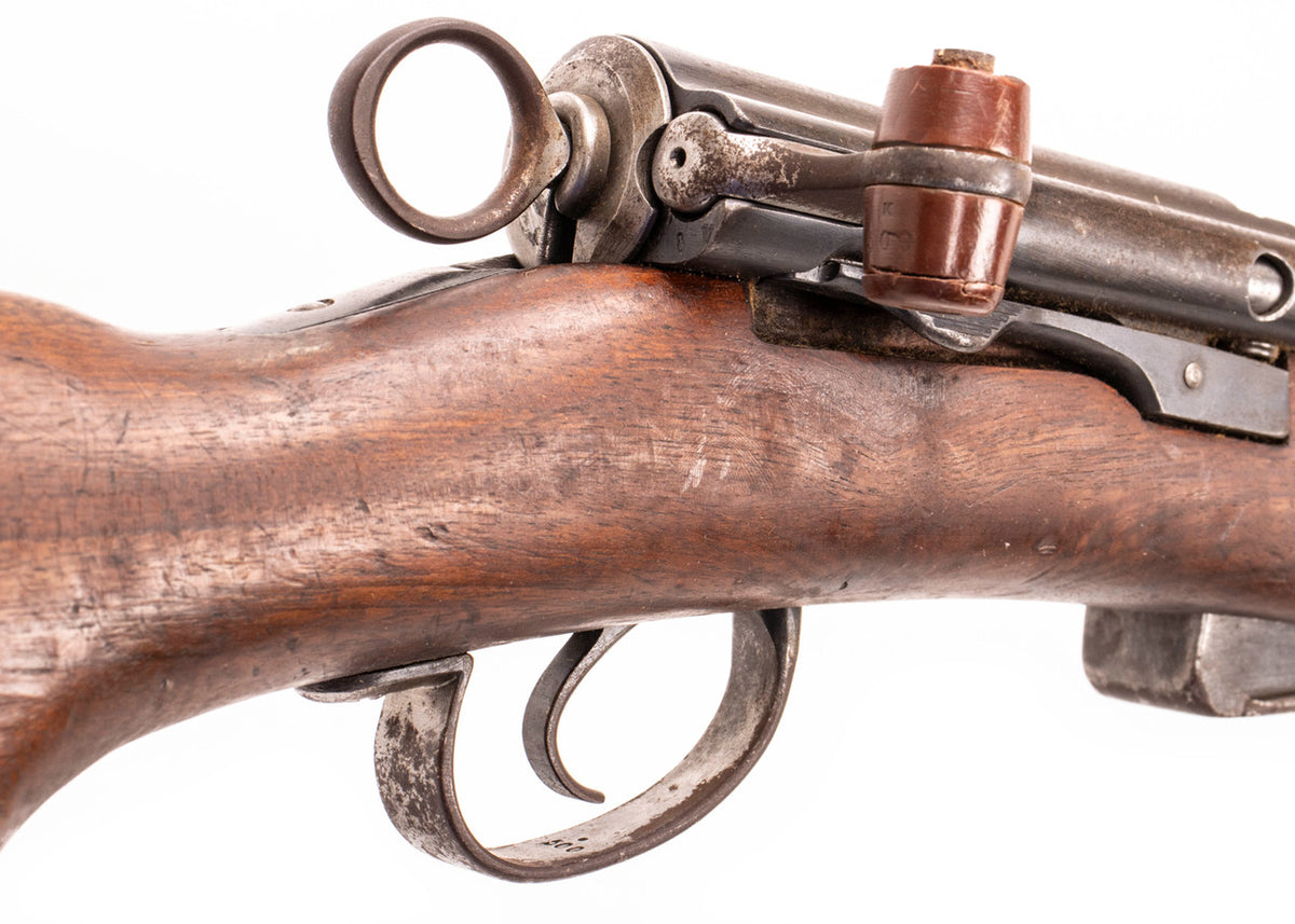 Swiss K1911 Carbine Straight Pull Rifle 7.5x55 23.3" Barrel - Matching Serial Number, Fair Condition, Charging Handle Knob Cracked/Broken - C&R Eligible