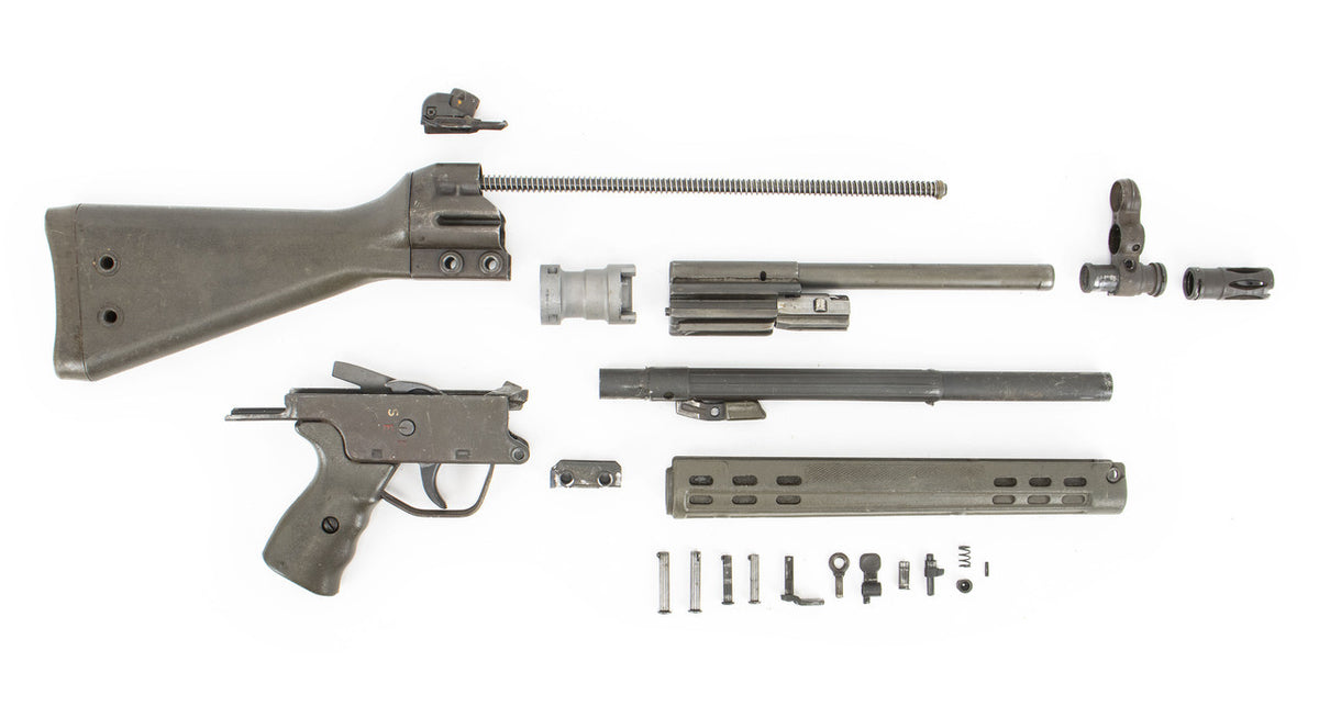 HK G3 FMP 7.62x51mm Parts Kit in Good Condition w/USA made Trunnion
