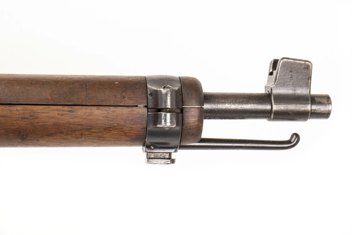 Swiss K1911 Carbine Straight Pull Rifle 7.5x55 23.3" Barrel -  Matching Serial Numbers, Fair Condition, Cracked Stock - C&R Eligible