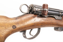 Swiss K1911 Carbine Straight Pull Rifle 7.5x55 23.3" Barrel -  Matching Serial Numbers, Fair Condition, Cracked Stock - C&R Eligible