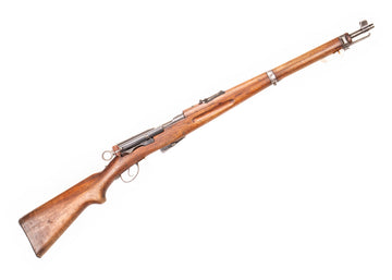 Swiss K1911 Carbine Straight Pull Rifle 7.5x55 23.3" Barrel -  Matching Serial Number, Fair Condition, Charging Handle Knob Cracked/Broken  - C&R Eligible
