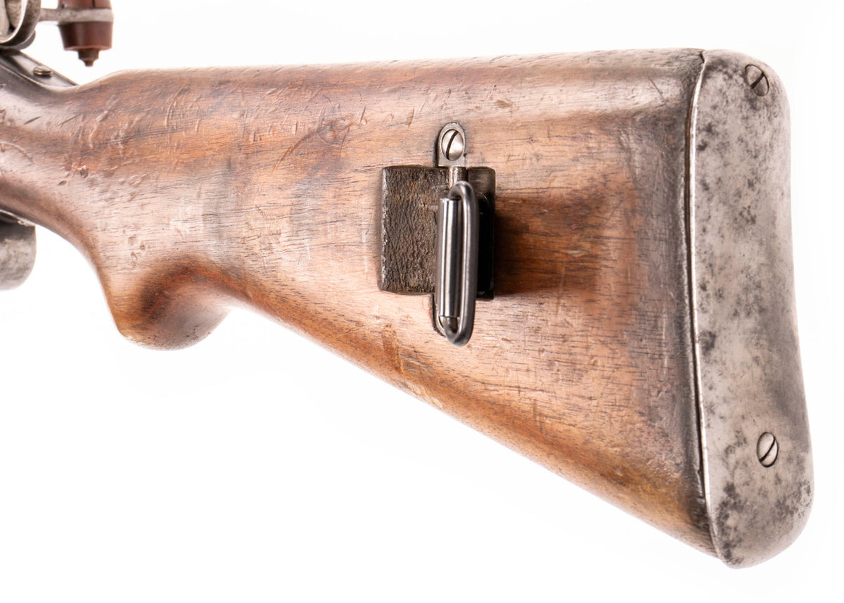 Swiss K1911 Carbine Straight Pull Rifle 7.5x55 23.3" Barrel -  Matching Serial Number, Fair Condition, Charging Handle Knob Cracked/Broken  - C&R Eligible
