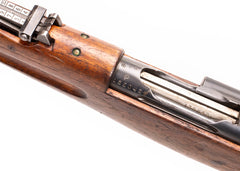 Swiss K1911 Carbine Straight Pull Rifle 7.5x55 23.3" Barrel -  Matching Serial Number, Fair Condition, Charging Handle Knob Cracked/Broken  - C&R Eligible