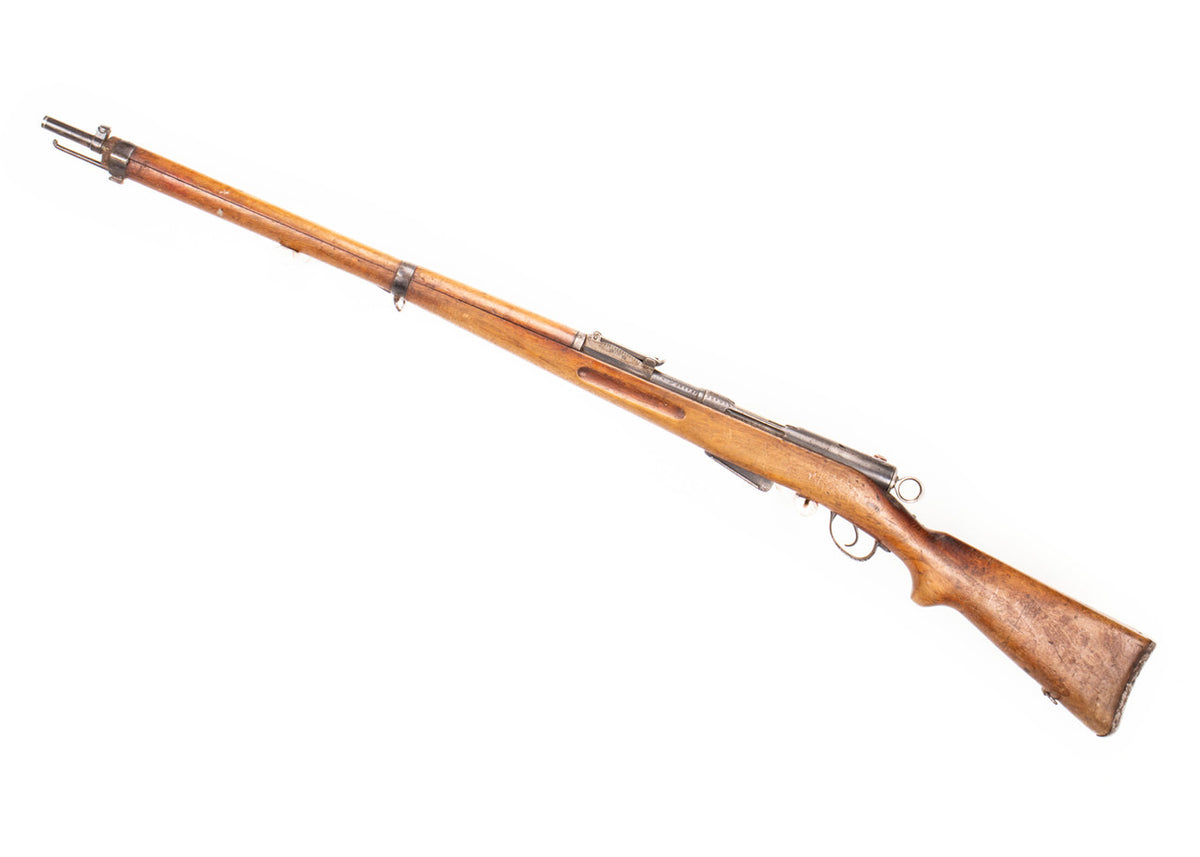 Swiss 1896/11 7.5x55mm Straight Pull Rifle 30.75" Barrel - Matching Serial Numbers, Fair Surplus Condition - C&R Eligible