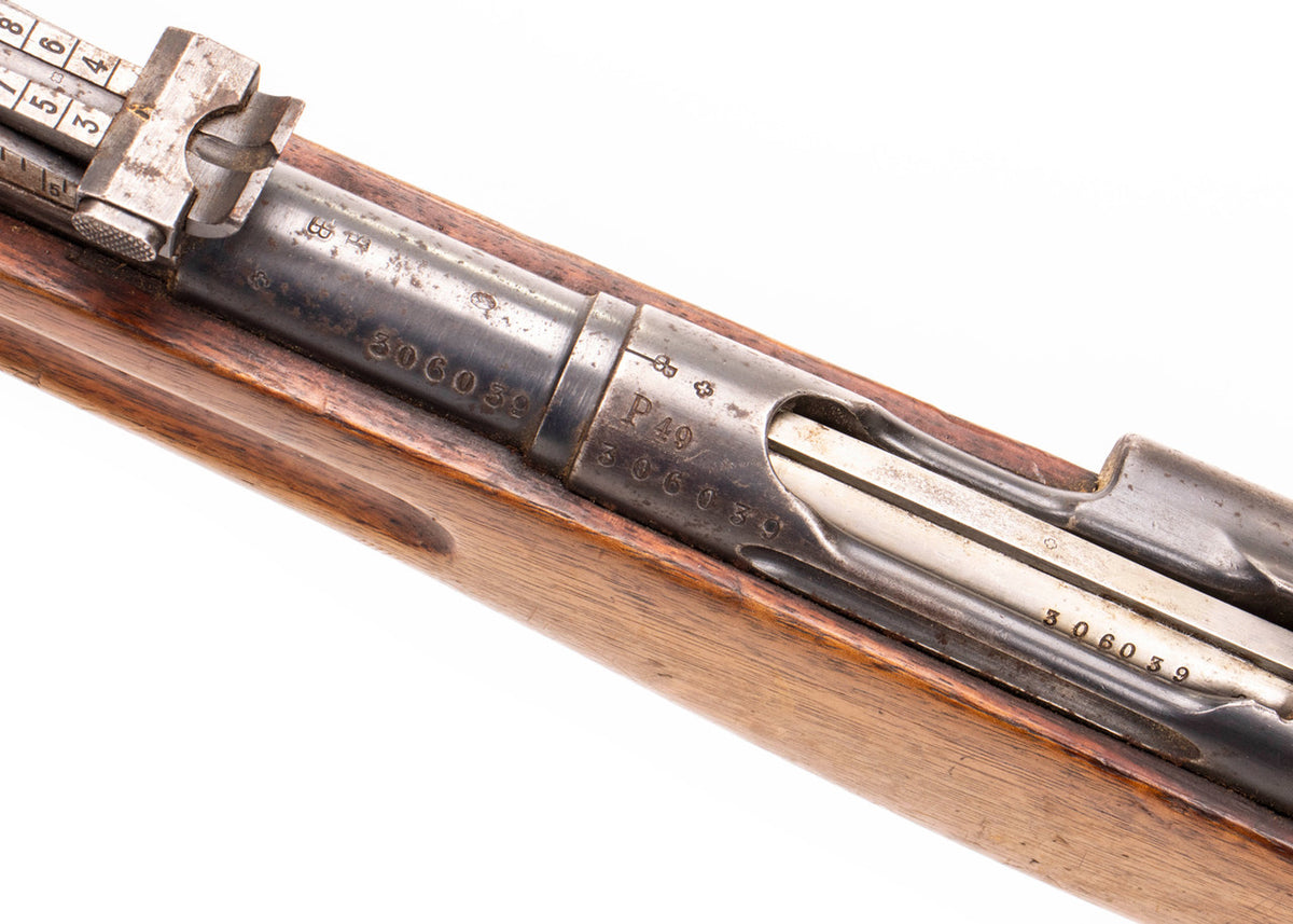 Swiss 1896/11 7.5x55mm Straight Pull Rifle 30.75" Barrel - Matching Serial Numbers, Fair Surplus Condition - C&R Eligible