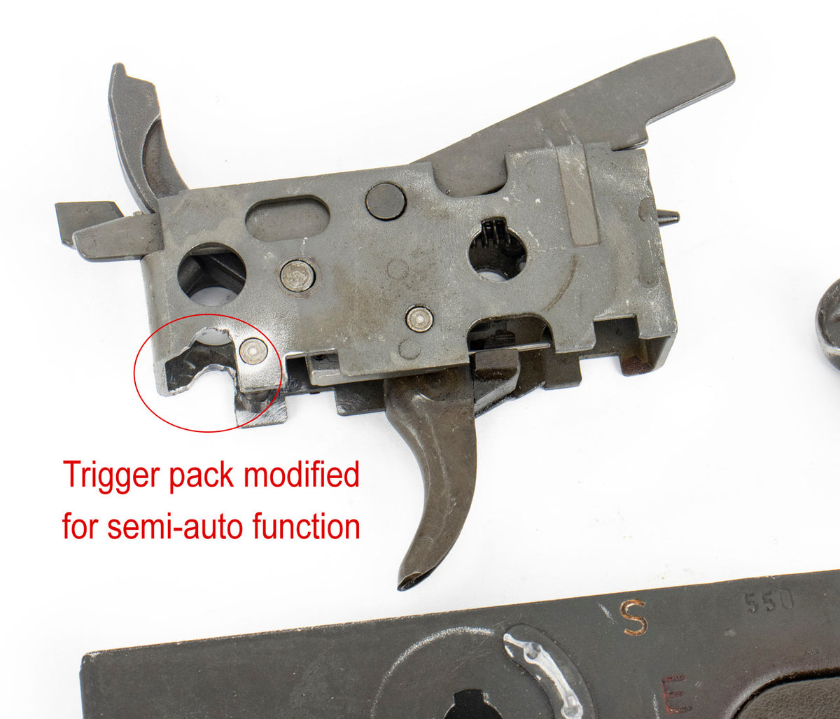 HK G3 FMP 7.62x51mm Parts Kit - Semi-Auto Modification to Grip assembly - Good Condition