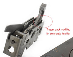 HK G3 FMP 7.62x51mm Parts Kit - Semi-Auto Modification to Grip assembly - Good Condition
