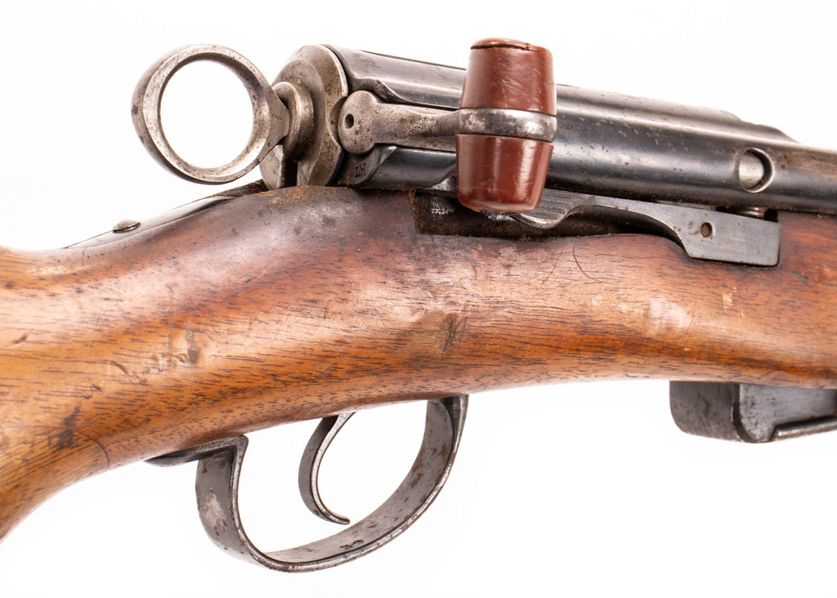 Swiss 1896/11 7.5x55mm Straight Pull Rifle 30.75" Barrel - Matching Serial Numbers, Fair Surplus Condition - C&R Eligible