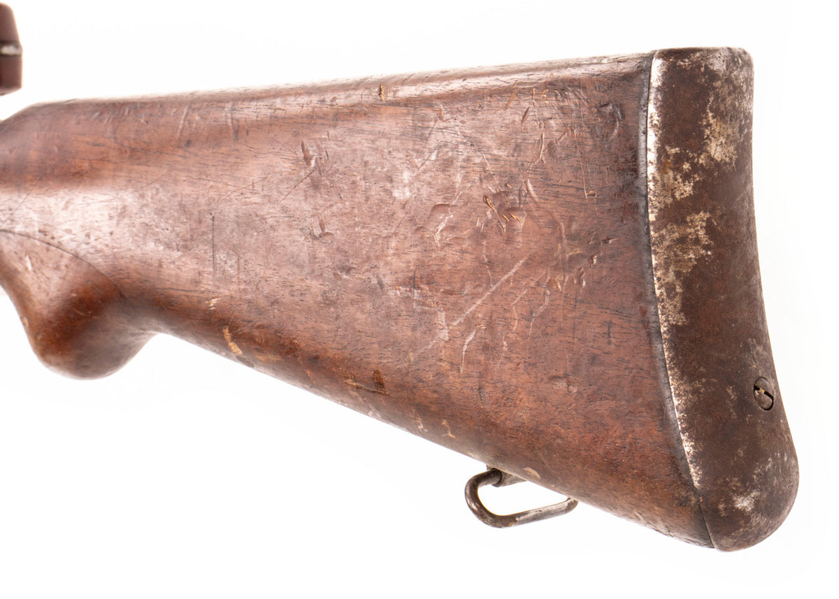 Swiss 1896/11 7.5x55mm Straight Pull Rifle 30.75" Barrel - Matching Serial Number, Fair Condition, Charging Handle Knob Cracked/Broken - C&R Eligible