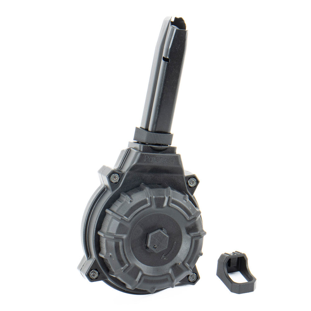 ProMag Browning Hi Power 9mm Luger Drum Magazine 50 Rounds Polymer Black