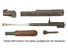 East German MPI KM AK-47 Parts Kit 7.62x39 - Fixed Stock - Matching - Serial HA4098