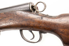 Swiss 1896/11 7.5x55mm Straight Pull Rifle 30.75" Barrel - Matching Serial Numbers, Good Condition, Cracked Stock - C&R Eligible