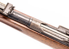 Swiss 1896/11 7.5x55mm Straight Pull Rifle 30.75" Barrel - Matching Serial Number, Good Condition, Charging Handle Knob Cracked/Broken - C&R Eligible