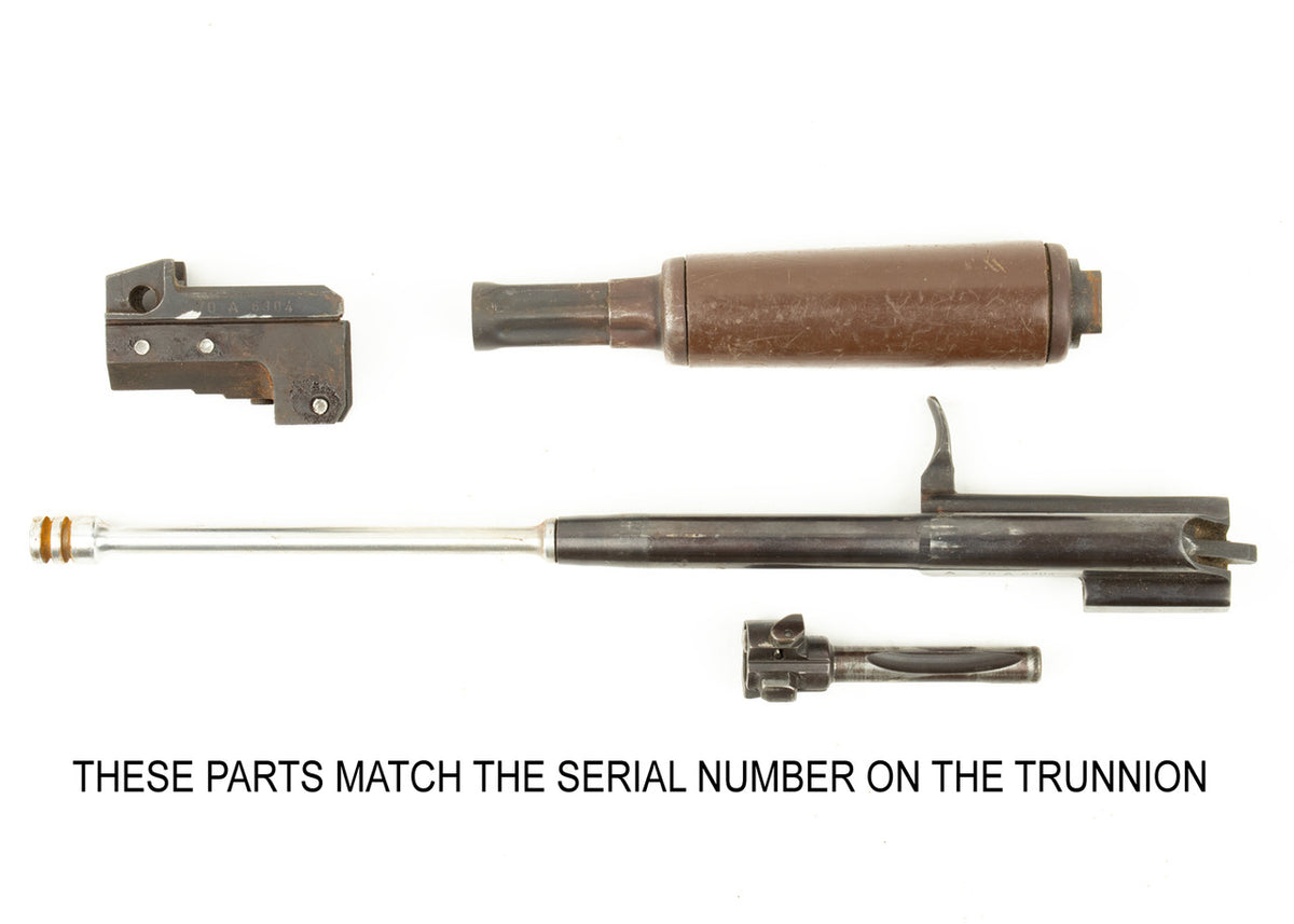 East German MPI KM AK-47 Parts Kit 7.62x39 - Fixed Stock - Non-Matching - Serial A6304