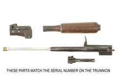 East German MPI KM AK-47 Parts Kit 7.62x39 - Fixed Stock - Non-Matching - Serial A6304