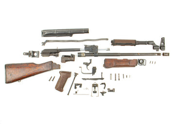 East German MPI KM AK-47 Parts Kit 7.62x39 - Fixed Stock - Non-Matching - Serial A0750