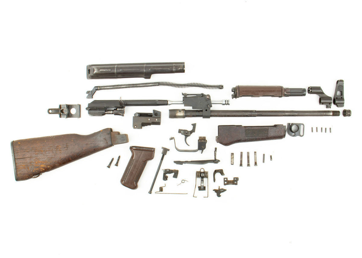 East German MPI KM AK-47 Parts Kit 7.62x39 - Fixed Stock - Matching - Serial KU1206