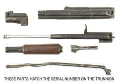 East German MPI KM AK-47 Parts Kit 7.62x39 - Fixed Stock - Matching - Serial KP7040