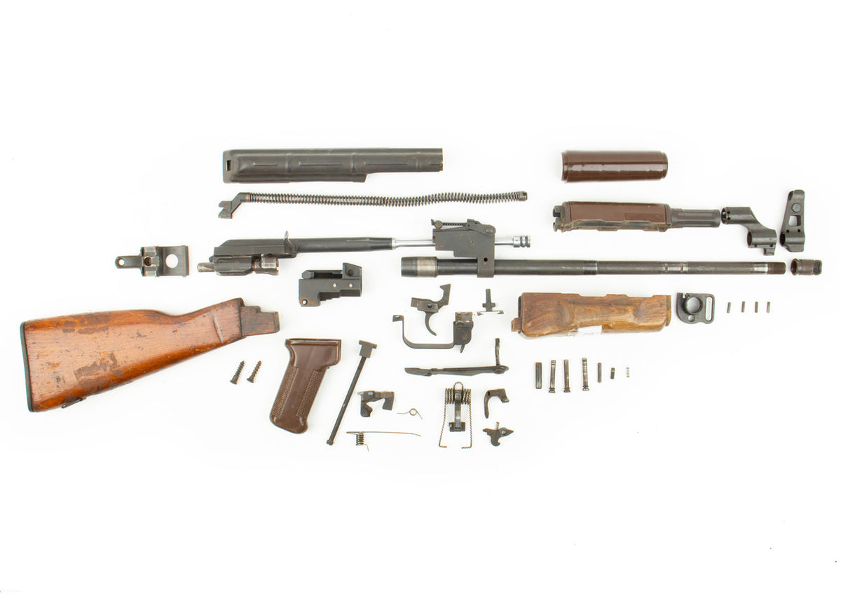 East German MPI KM AK-47 Parts Kit 7.62x39 - Fixed Stock - Non-Matching - Serial LO6940