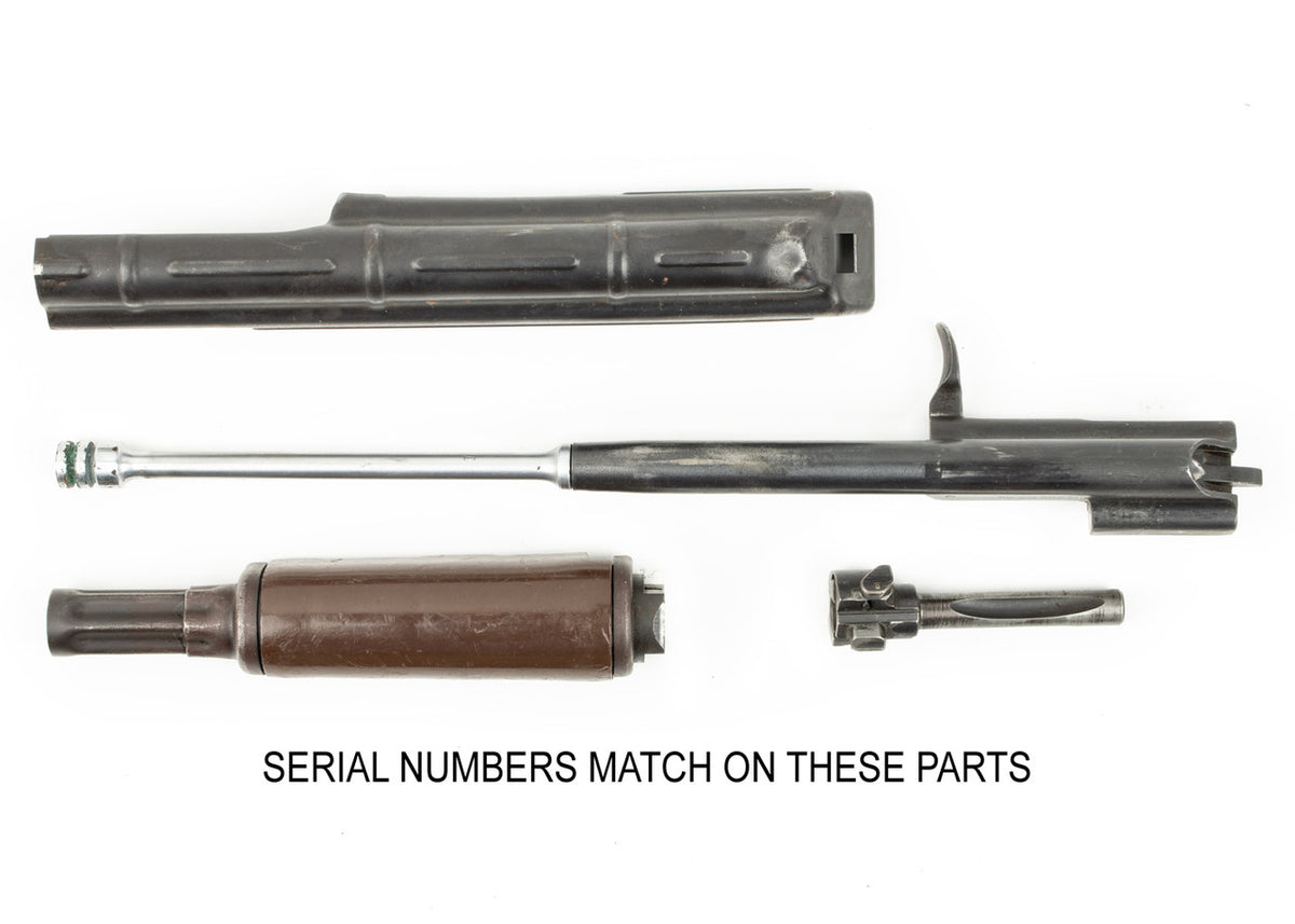East German MPI KM AK-47 Parts Kit 7.62x39 - Fixed Stock - Non-Matching - Serial KU3988