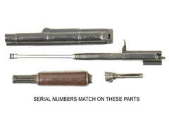 East German MPI KM AK-47 Parts Kit 7.62x39 - Fixed Stock - Non-Matching - Serial 3443
