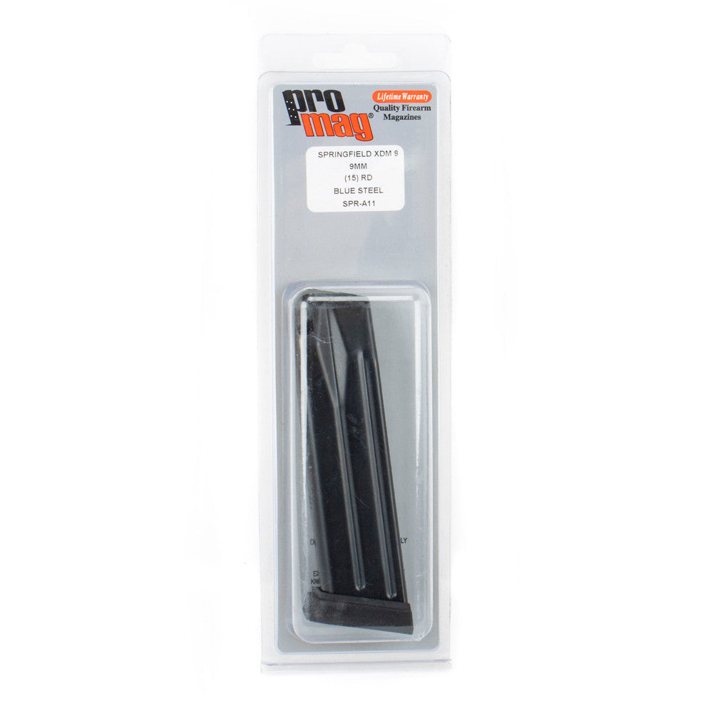 ProMag Springfield  9mm Luger XD(M) 15rd Black Oxide Magazine
