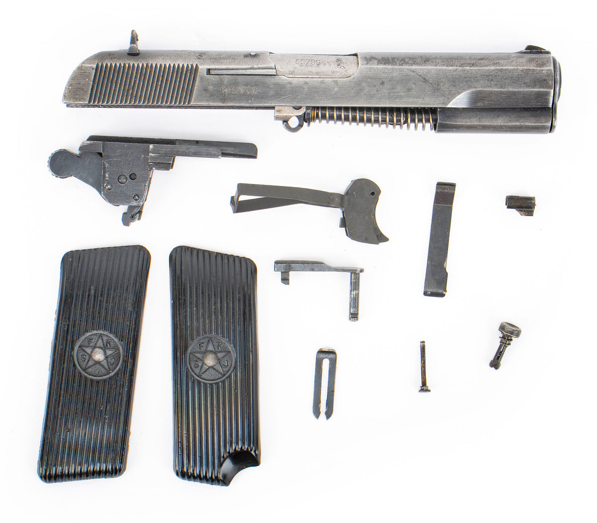 Yugoslavian Zastava M57 Pistol Parts Kit (5)