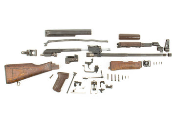 East German MPI KM AK-47 Parts Kit 7.62x39 - Fixed Stock - Non-Matching - Serial KU2615