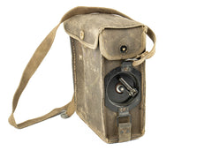 U.S. EE-8-B Field Telephone w/ OD Canvas “A.B.L.” Carry Case – WWII/Korea/Vietnam-Era Surplus