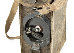 U.S. EE-8-B Field Telephone w/ OD Canvas “A.B.L.” Carry Case – WWII/Korea/Vietnam-Era Surplus