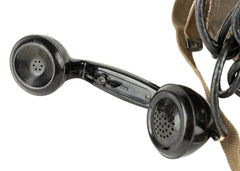 U.S. EE-8-B Field Telephone w/ OD Canvas “A.B.L.” Carry Case – WWII/Korea/Vietnam-Era Surplus