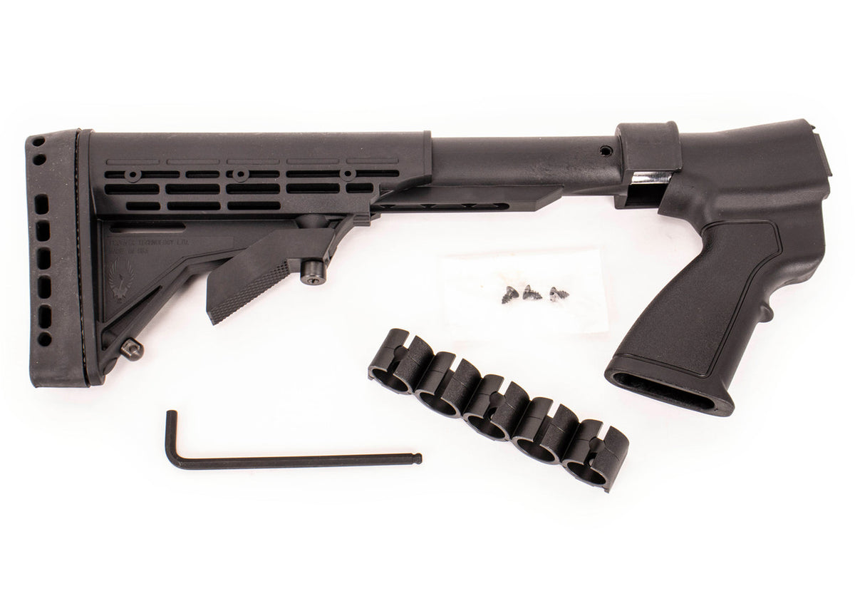 Phoenix Technology RTS750B Field Series 6-Position Stock — Remington 870 (12-Ga), Black