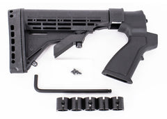 Phoenix Technology MTS750B Field Series 6-Position Stock — Mossberg 500/590/835 & Maverick 88 (12-Ga), Black