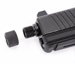 Combat Armory CA19 9mm Luger Pistol RMRTL Threaded Barrel with Suppressor height Polymer Sights - Compatible With Gen 3 Glock® 19 Parts