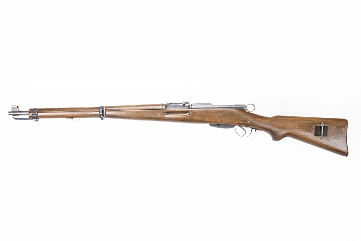 Swiss K31 7.5x55mm Straight Pull Rifle -  Good Surplus Condition:  Cracked - C&R Eligible