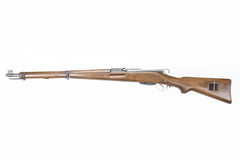 Swiss K31 7.5x55mm Straight Pull Rifle -  Good Surplus Condition:  Cracked - C&R Eligible