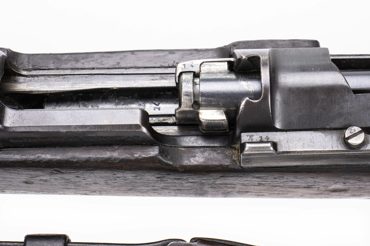 Collectible Portuguese M937A 8mm Mauser Bolt Action Rifle - Overall Surplus Good Condition:  CRACKED STOCK - DEALER'S CHOICEb