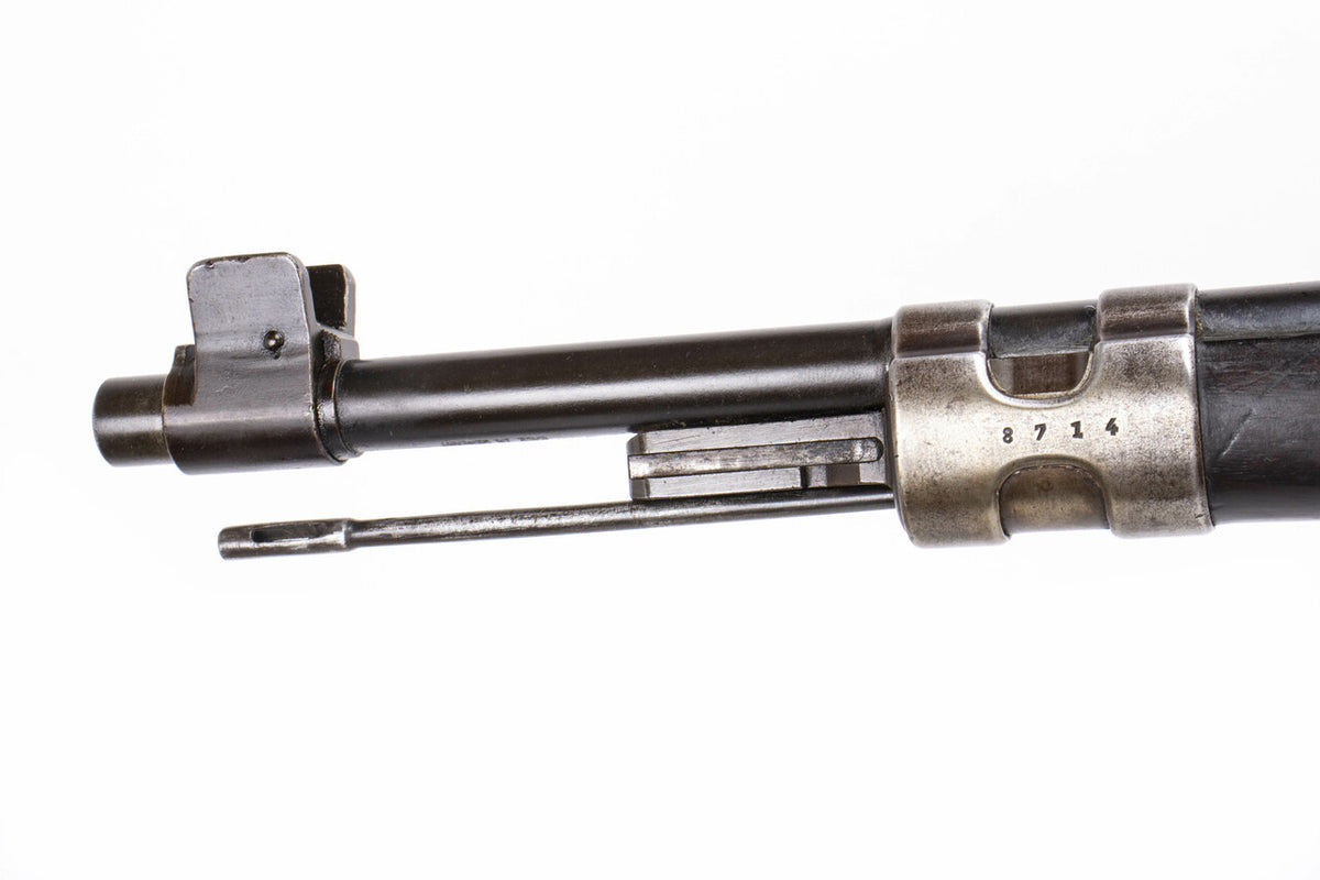 Collectible Portuguese M937A 8mm Mauser Bolt Action Rifle - Overall Surplus Good Condition:  CRACKED STOCK - DEALER'S CHOICEb