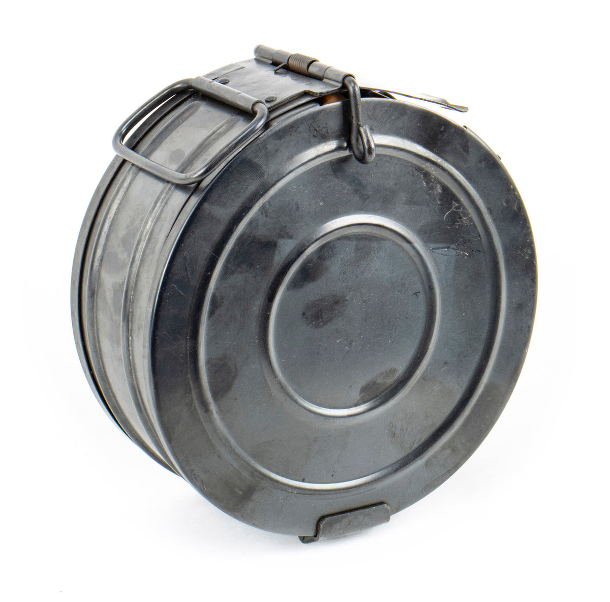 Original Polish RPD 7.62x39 100rd Drum and Belt - Dings & Dents