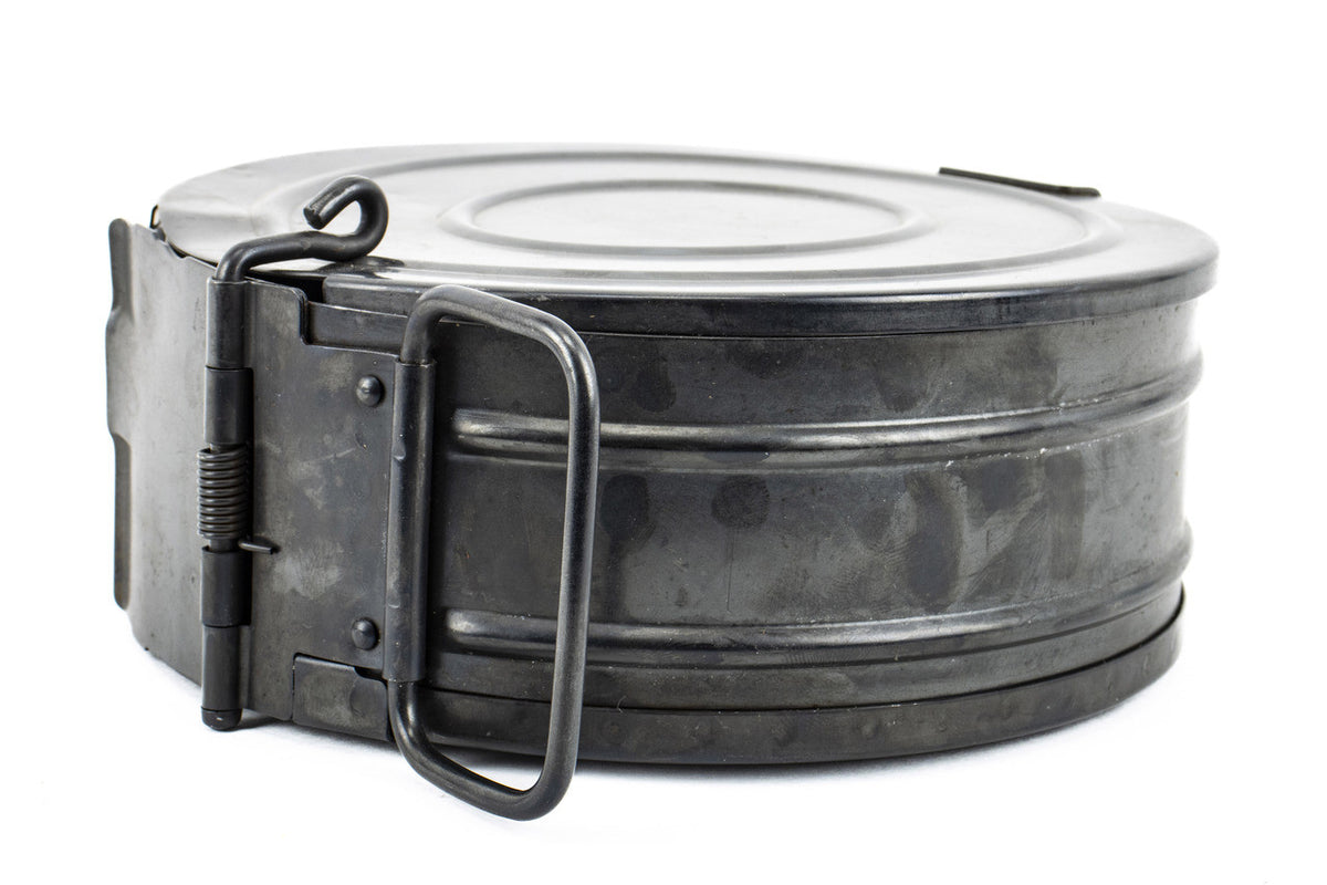 Original Polish RPD 7.62x39 100rd Drum and Belt - Dings & Dents