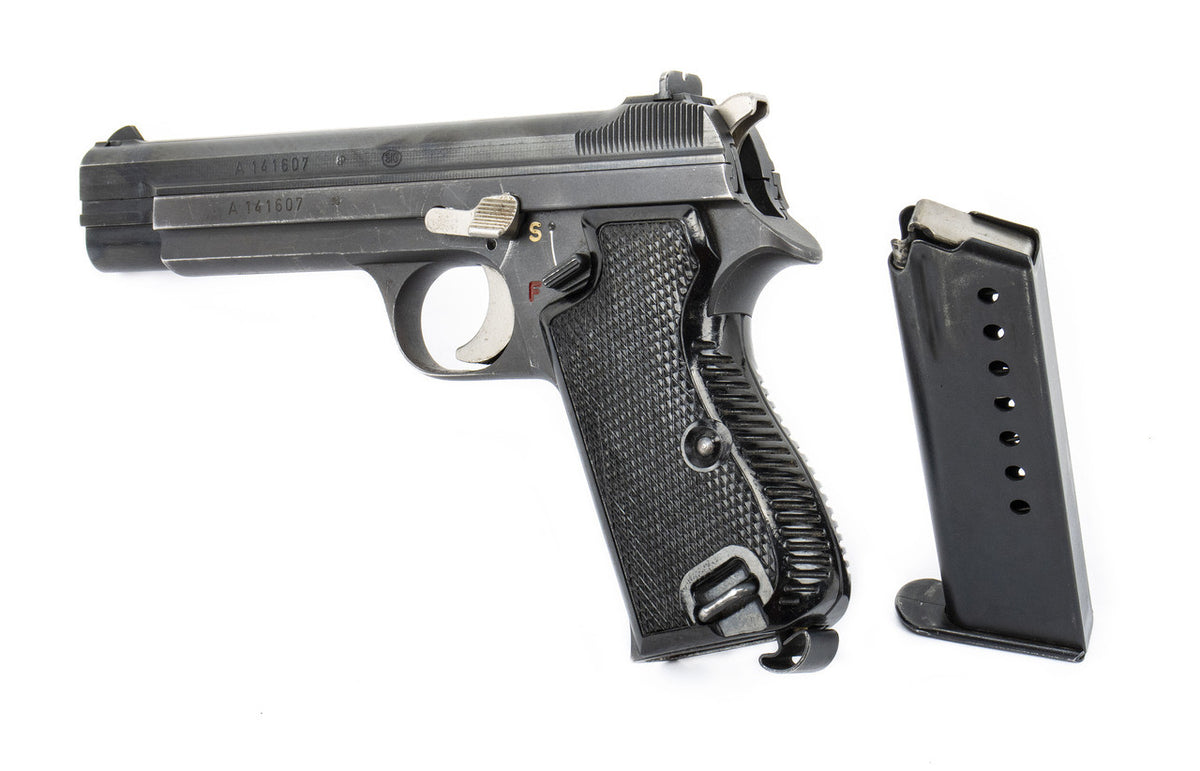 Swiss Army P49 9mm C&R Eligible Handgun - Very Good to Excellent Condition