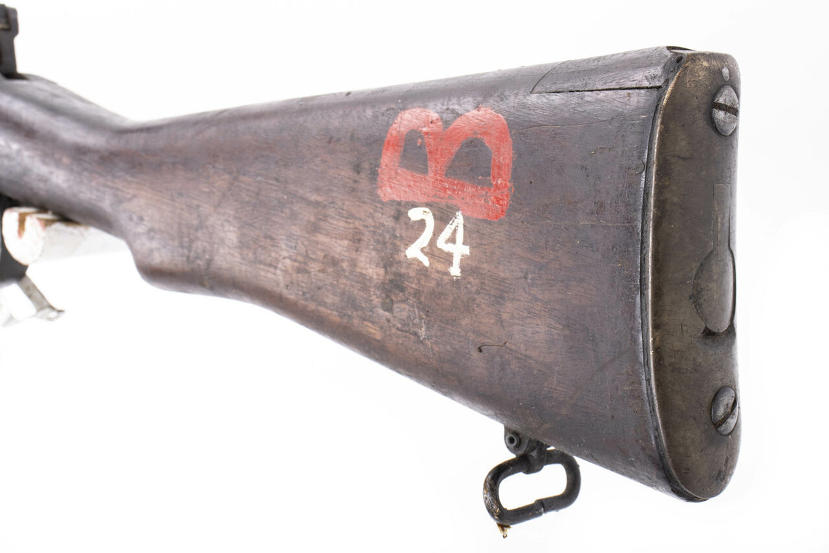 UK Maltby Lee Enfield #4 MK1 303 British Drill Purpose Rifle With Welded Chamber - Surplus Poor Incomplete