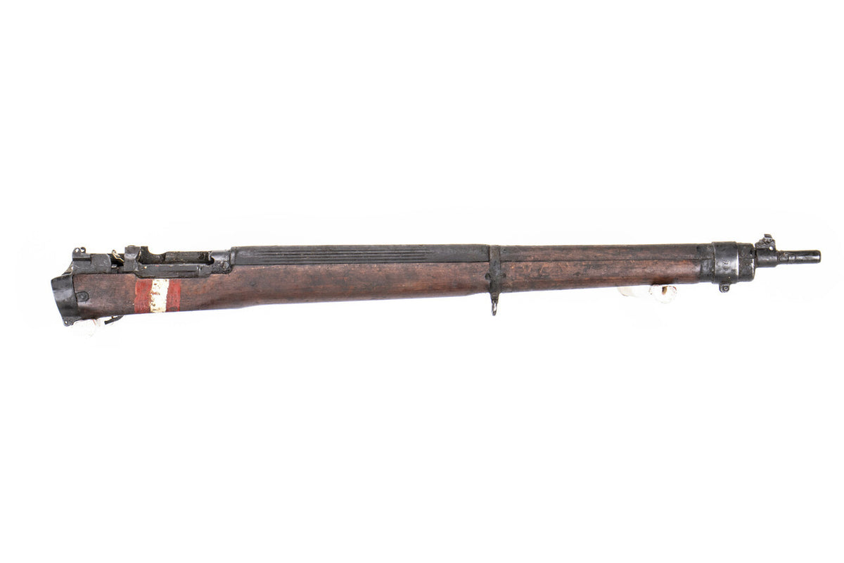 UK Maltby Lee Enfield #4 MK1 303 British Drill Purpose Rifle With Welded Chamber - Surplus Poor Incomplete